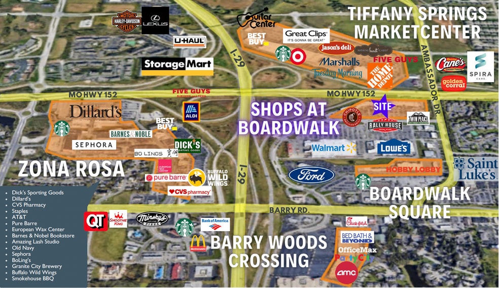 More Photos Of 8600-8660 N Boardwalk Ave, Kansas City Storefront For Lease