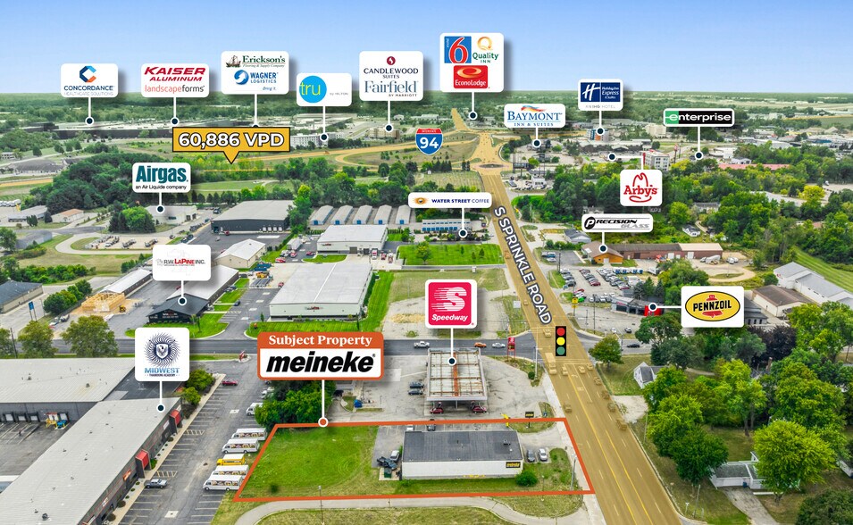 Primary Photo Of 2351 S Sprinkle Rd, Kalamazoo Auto Repair For Sale