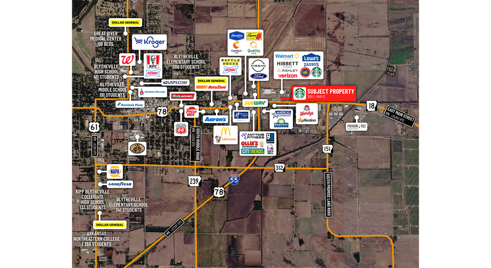 More Photos Of 3810 E Main St, Blytheville Fast Food For Sale