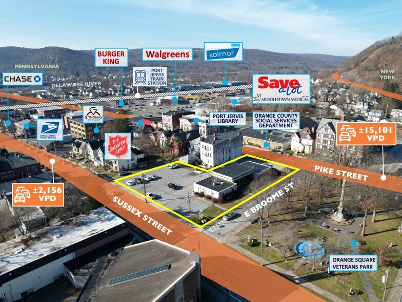 More Photos Of 5 S Broome St, Port Jervis Bank For Sale