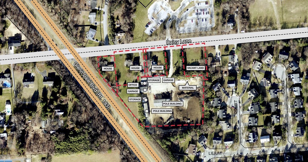 Primary Photo Of 11709-11811 Daisy Ln, Glenn Dale Flex For Sale