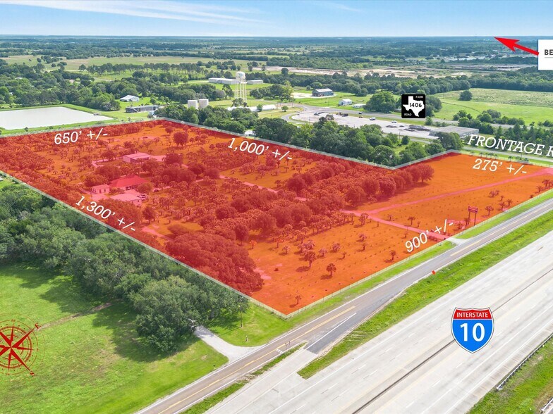 More Photos Of 44235a Interstate 10, Winnie Land For Sale
