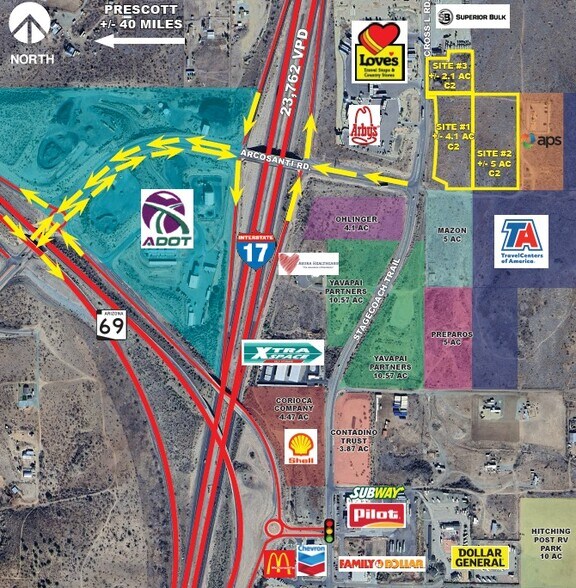 More Photos Of NWC Arcosanti & Stagecoach Tr, Mayer Land For Sale