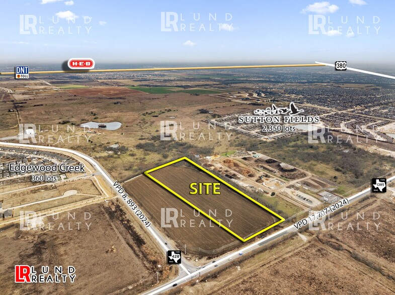 More Photos Of 9.485 Ac Corner FM-1385 & FM-428, Celina Land For Sale