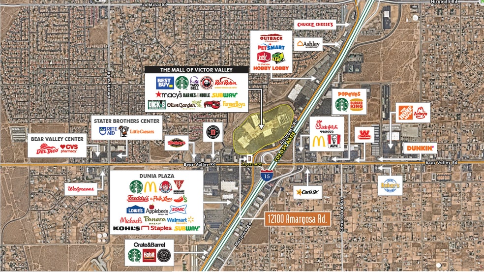 More Photos Of 12100 Amargosa Rd, Victorville Restaurant For Lease