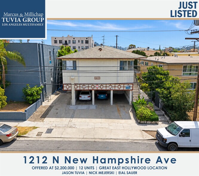 Primary Photo Of 1212 N New Hampshire Ave, Los Angeles Apartments For Sale