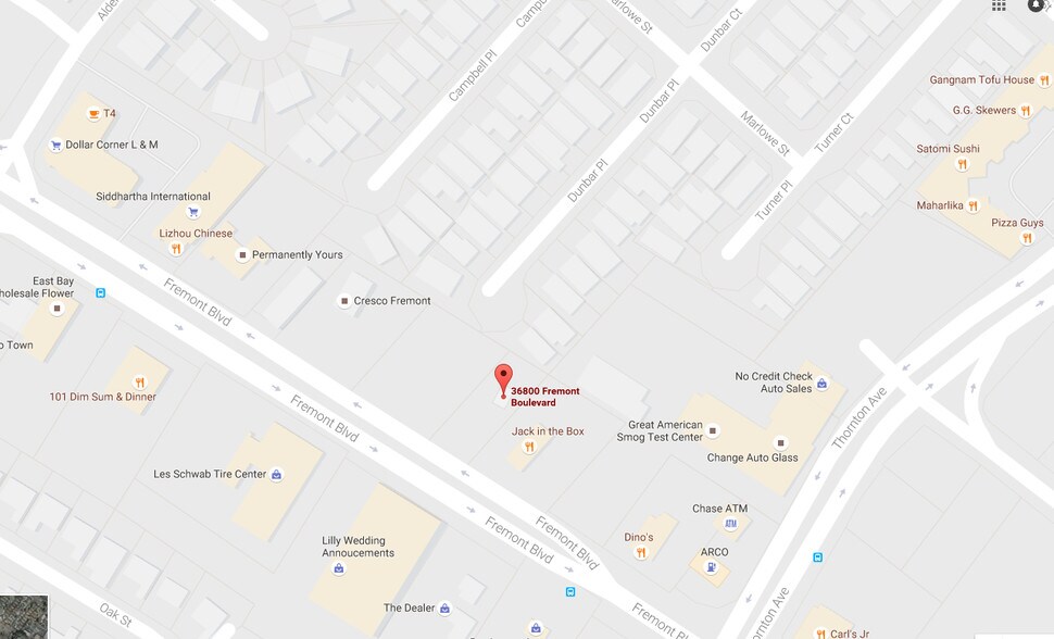 More Photos Of 36800 Fremont Blvd, Fremont Land For Sale