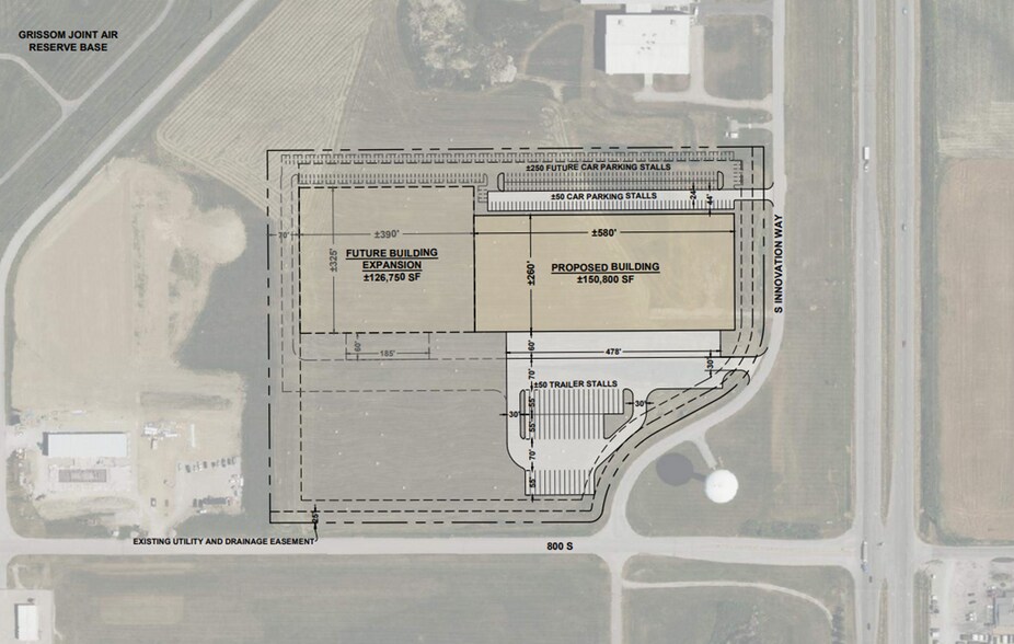 More Photos Of W. 800 S. & S. Innovation Way, Peru Warehouse For Lease