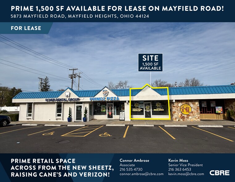 Primary Photo Of 5867-5873 Mayfield Rd, Mayfield Heights Storefront Retail Office For Lease
