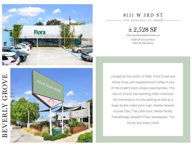 More Photos Of 8151 W 3rd St, Los Angeles Storefront For Lease