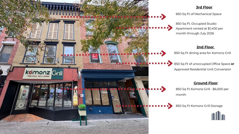 More Photos Of 146-148 E State St, Ithaca Storefront Retail Residential For Sale
