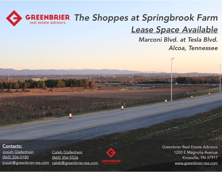 Primary Photo Of Marconi Boulevard At Tesla Blvd, Alcoa Restaurant For Lease