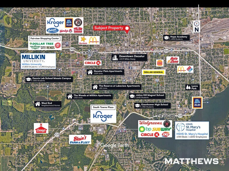 More Photos Of 1021 & 1027 N Water st, Decatur General Retail For Sale