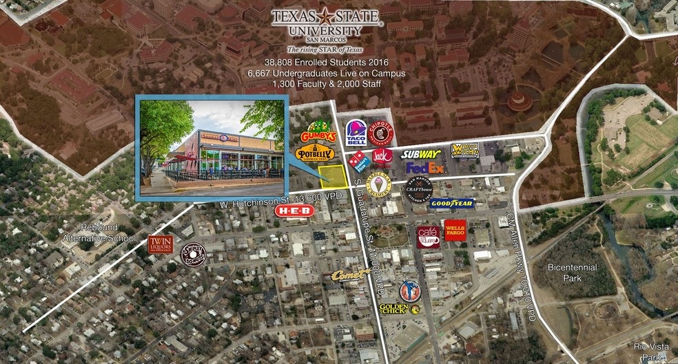 More Photos Of 301 N Guadalupe St, San Marcos Storefront Retail Office For Lease