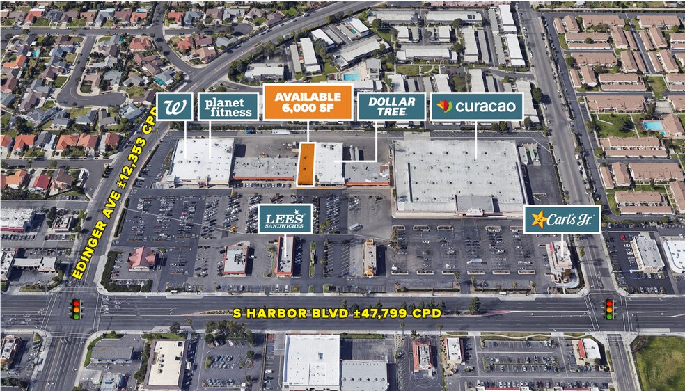 Primary Photo Of 16141-16147 Harbor Blvd, Fountain Valley Storefront For Lease