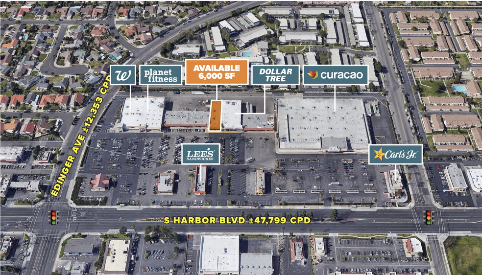 Primary Photo Of 16141-16147 Harbor Blvd, Fountain Valley Storefront For Lease