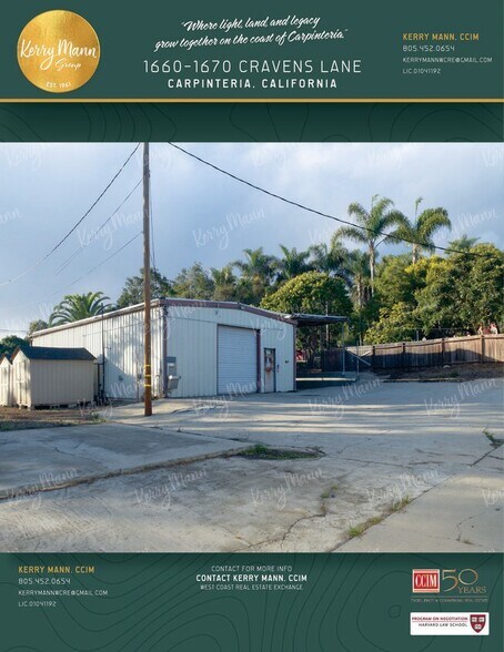 More Photos Of 1660 Cravens Ln, Carpinteria Land For Lease