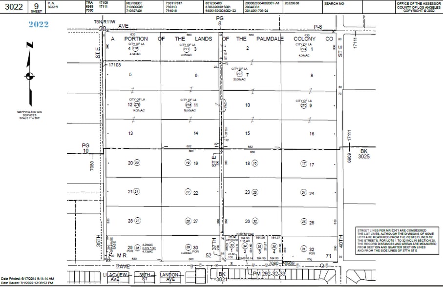 More Photos Of Q Rd @ 37th St, Palmdale Land For Sale