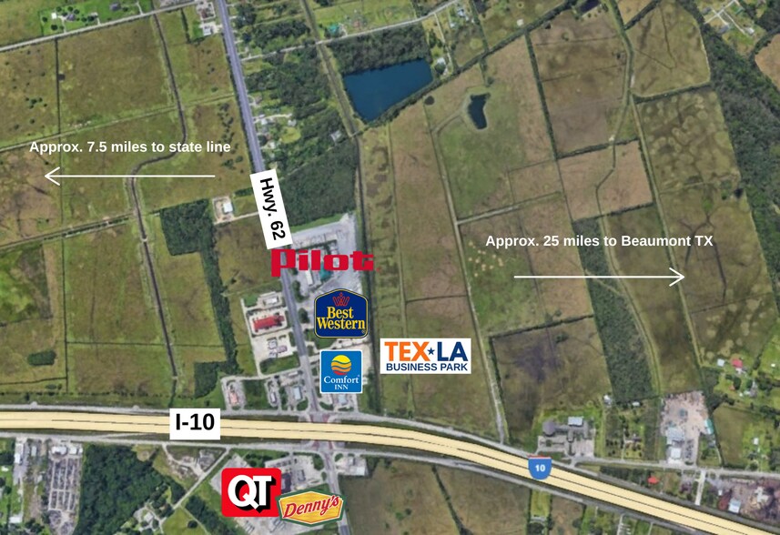 More Photos Of I-10 & Hwy 62 Intersection, Orange Land For Sale