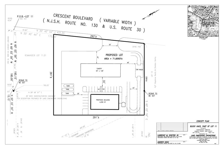 More Photos Of 7500 S Crescent Blvd, Pennsauken Land For Sale