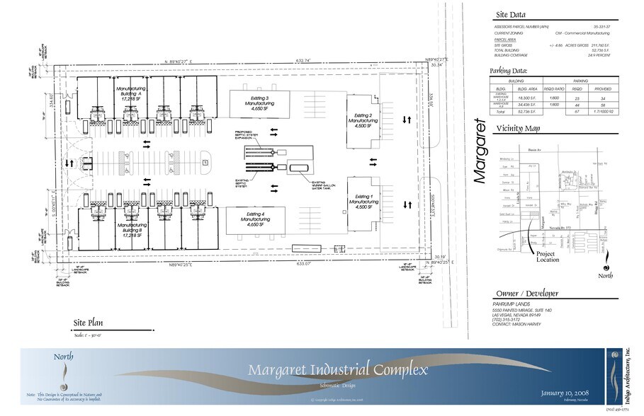 More Photos Of 800 Margaret St, Pahrump Manufacturing For Lease