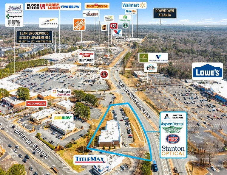 More Photos Of 1674 East West Connector Rd, Austell General Retail For Lease