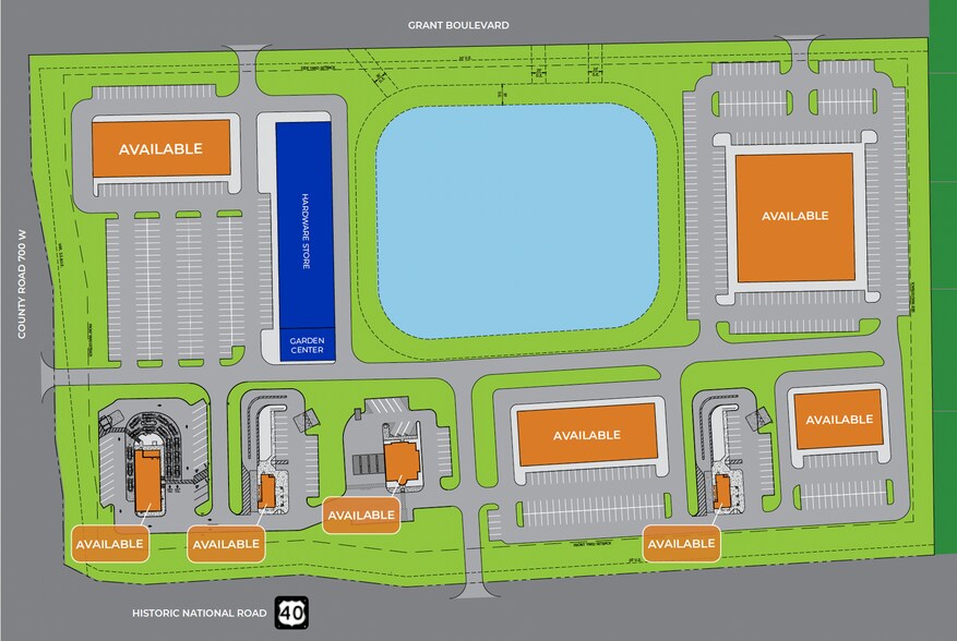 Primary Photo Of 700 South Dr, New Palestine General Retail For Lease