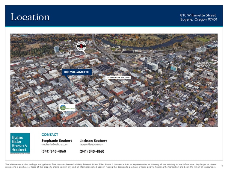 More Photos Of 810 Willamette St, Eugene General Retail For Lease