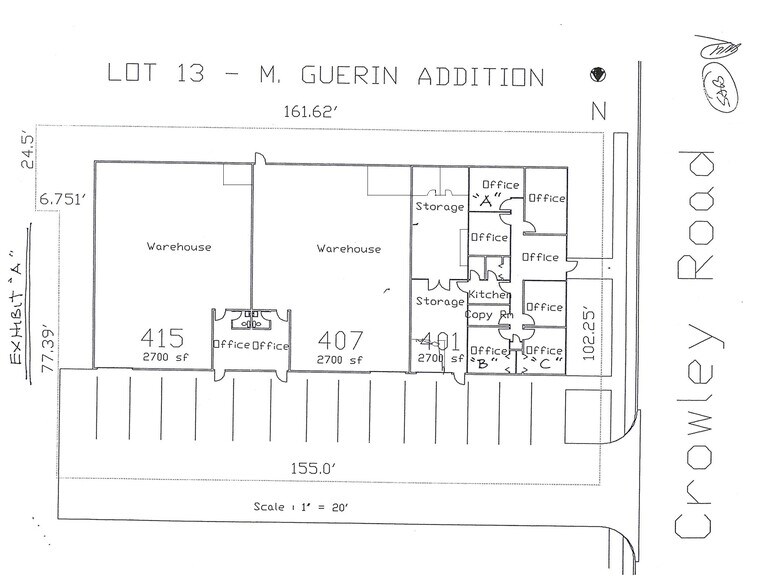 More Photos Of 401 Crowley Rd, Arlington Warehouse For Lease