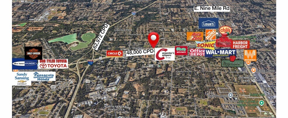 More Photos Of 8441 Pensacola Blvd, Pensacola Auto Dealership For Sale