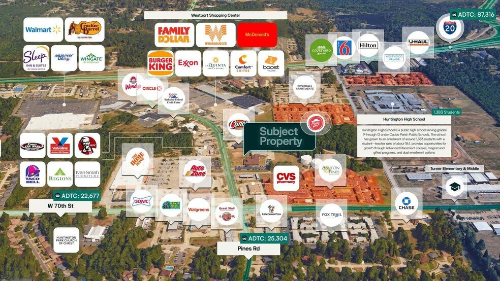 More Photos Of 6825 Pines Rd, Shreveport Restaurant For Sale