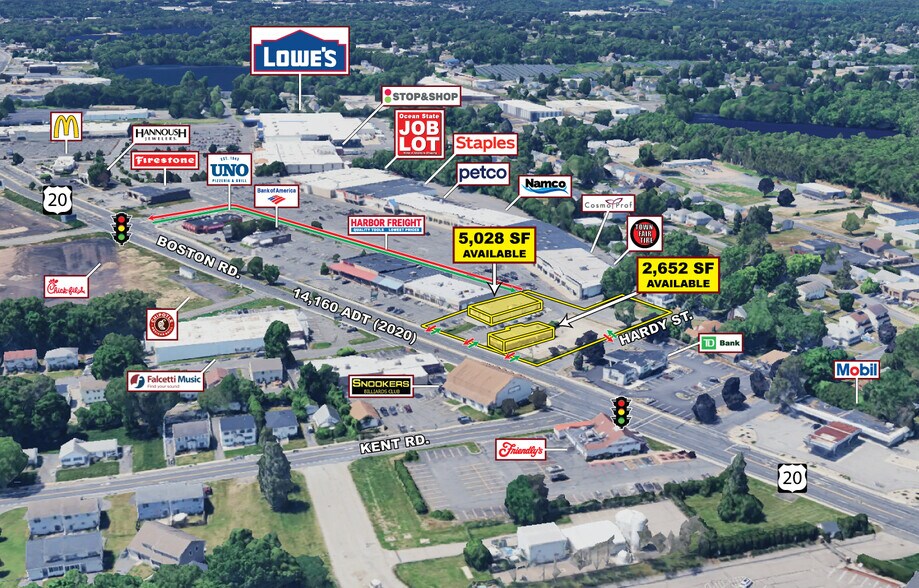 Primary Photo Of 1780 Boston Rd, Springfield Fast Food For Lease
