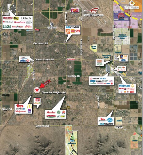 More Photos Of N/NEC Higley Rd & Chandler Heights Rd, Gilbert Land For Lease