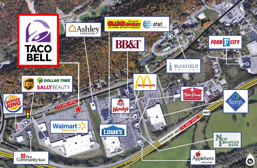 More Photos Of 3951 College Ave, Bluefield Fast Food For Sale