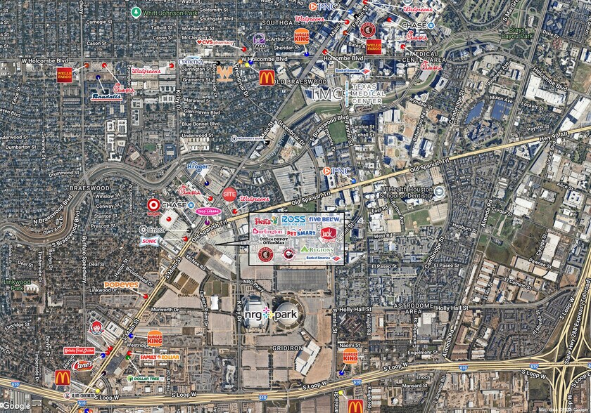 More Photos Of 7807 Main St, Houston Land For Lease