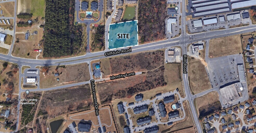 Primary Photo Of 8270 Cliffdale Rd, Fayetteville Land For Sale