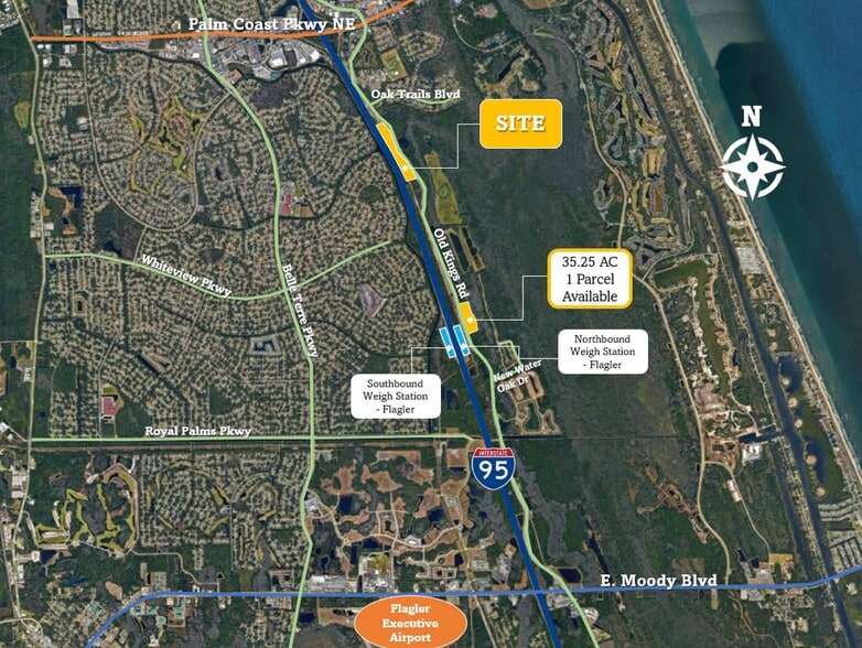 More Photos Of 1030 Old Kings N rd, Palm Coast Land For Sale