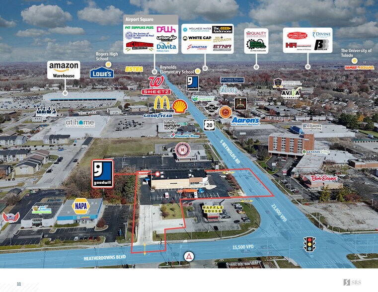 More Photos Of 2450 S Reynolds Rd, Toledo Freestanding For Sale