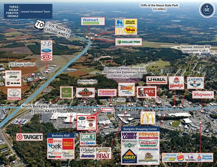 More Photos Of 501 N Berkeley Blvd, Goldsboro Freestanding For Lease