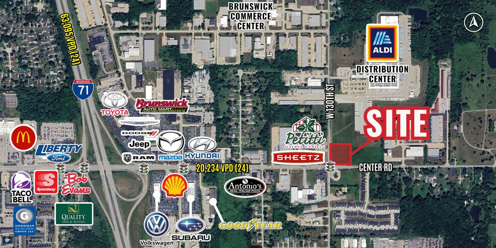 Primary Photo Of 2733 Center Rd, Hinckley Land For Sale