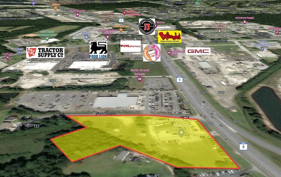 More Photos Of 2610 Highway 9 E, Little River Land For Sale