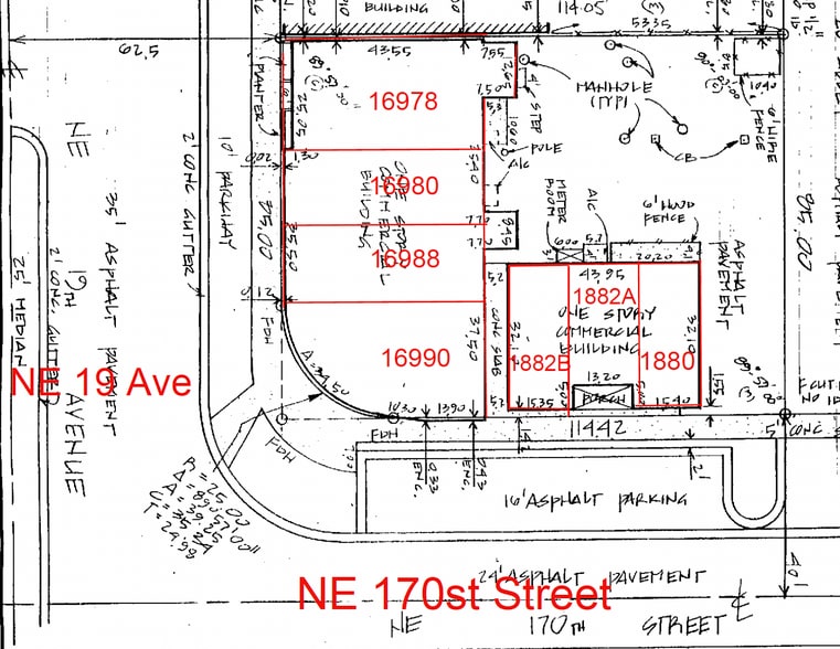 More Photos Of 16978-16990 NE 19th Ave, North Miami Beach Storefront Retail Office For Lease