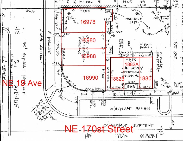 More Photos Of 16978-16990 NE 19th Ave, North Miami Beach Storefront Retail Office For Lease