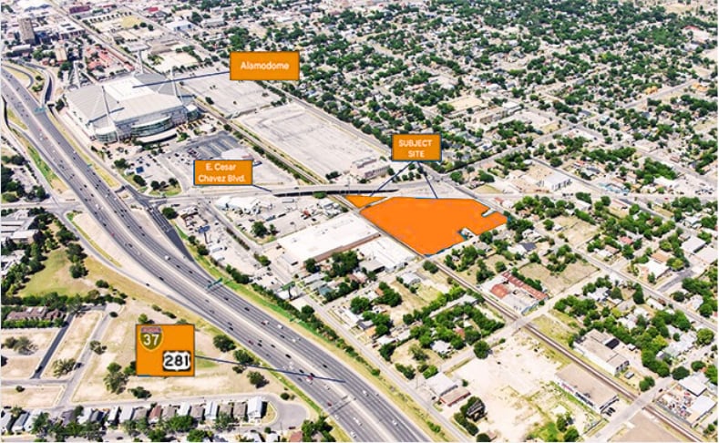 More Photos Of 1206 Cesar Chavez Blvd, San Antonio Land For Sale