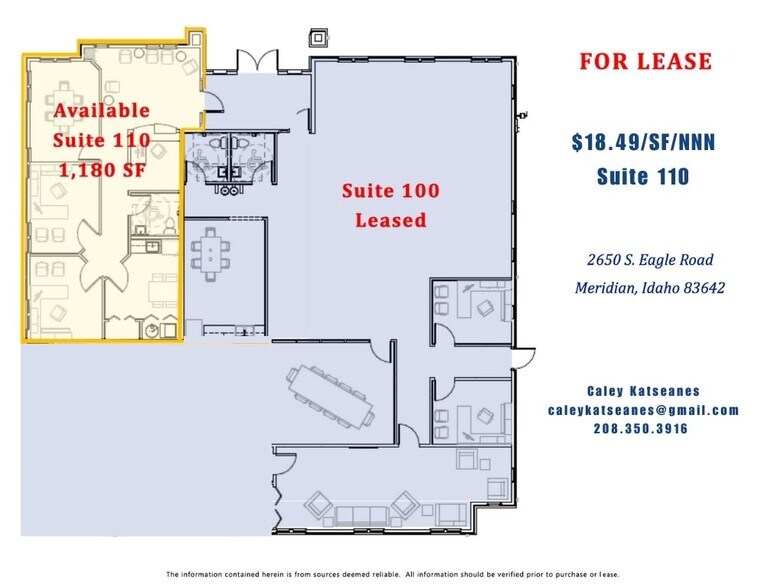 More Photos Of 2650 S Eagle Rd, Meridian Medical For Lease