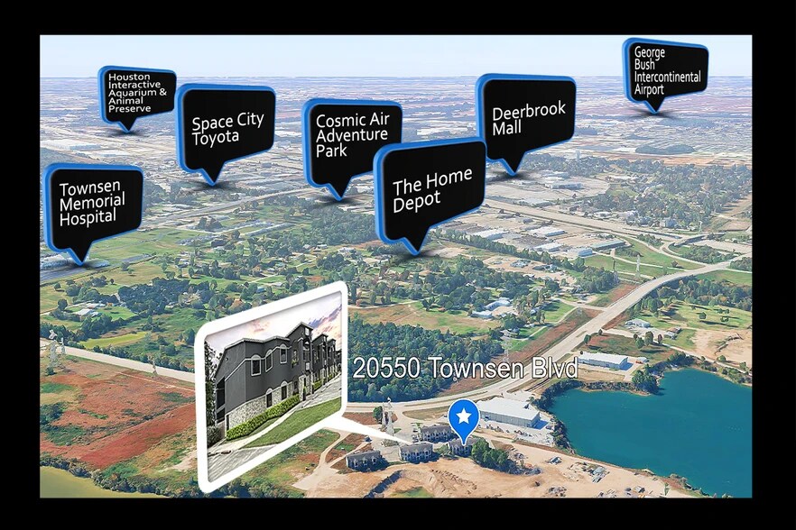 More Photos Of 20550 Townsen Blvd, Humble Office For Sale