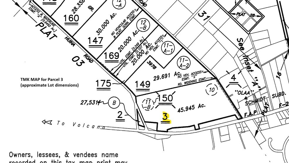 More Photos Of Volcano Rd, Kurtistown Land For Sale