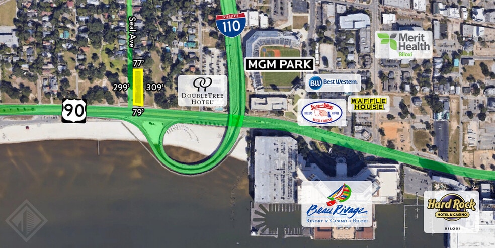 Primary Photo Of 999 Beach Blvd, Biloxi Land For Sale