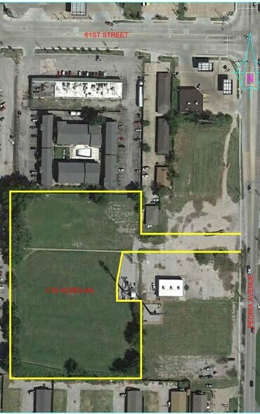 Primary Photo Of 1146 E 62nd St, Tulsa Land For Sale