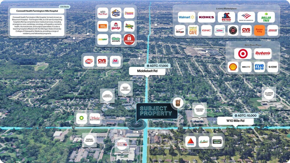 More Photos Of 24086 Middlebelt Rd, Farmington Auto Repair For Sale